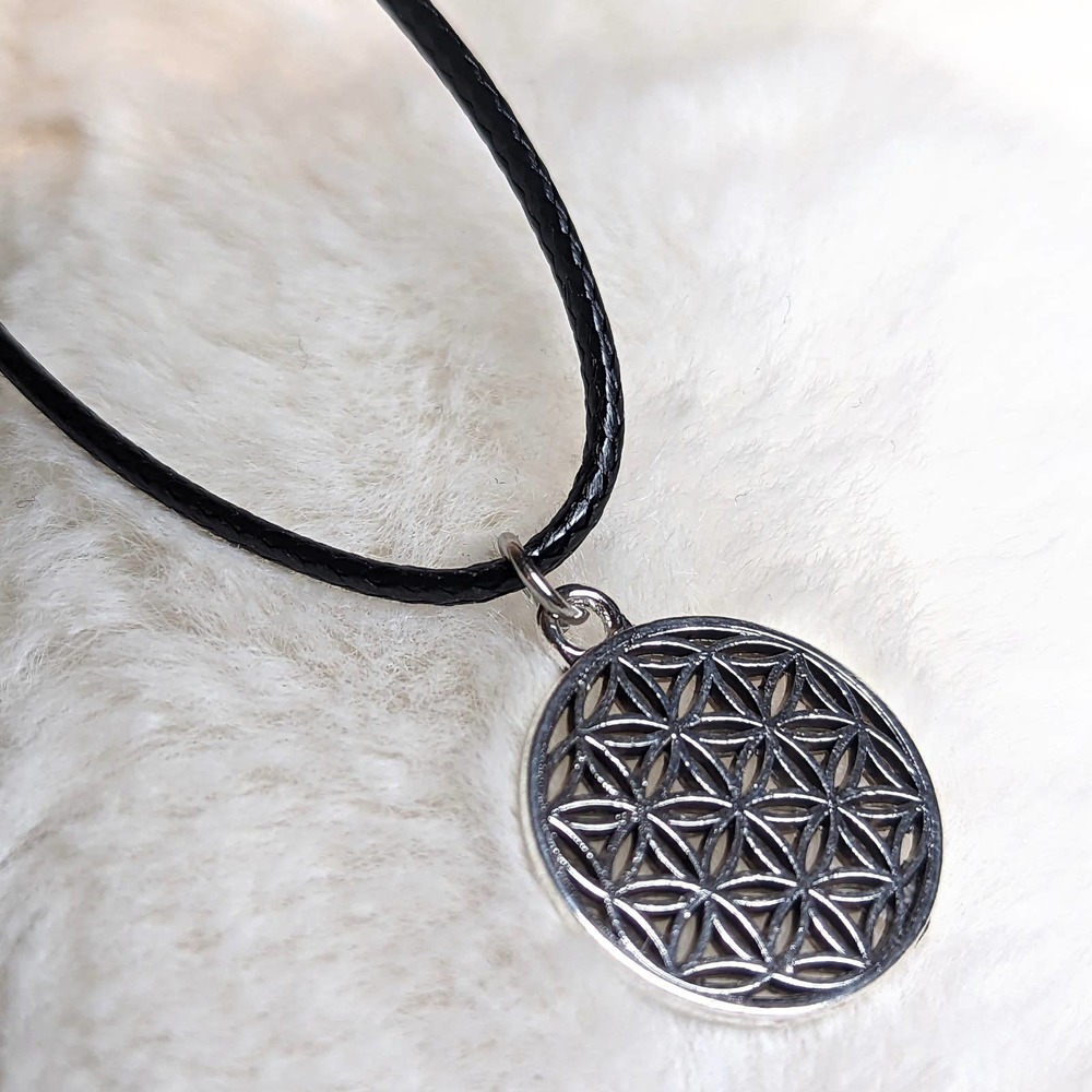 Flower of Life Charm Necklace